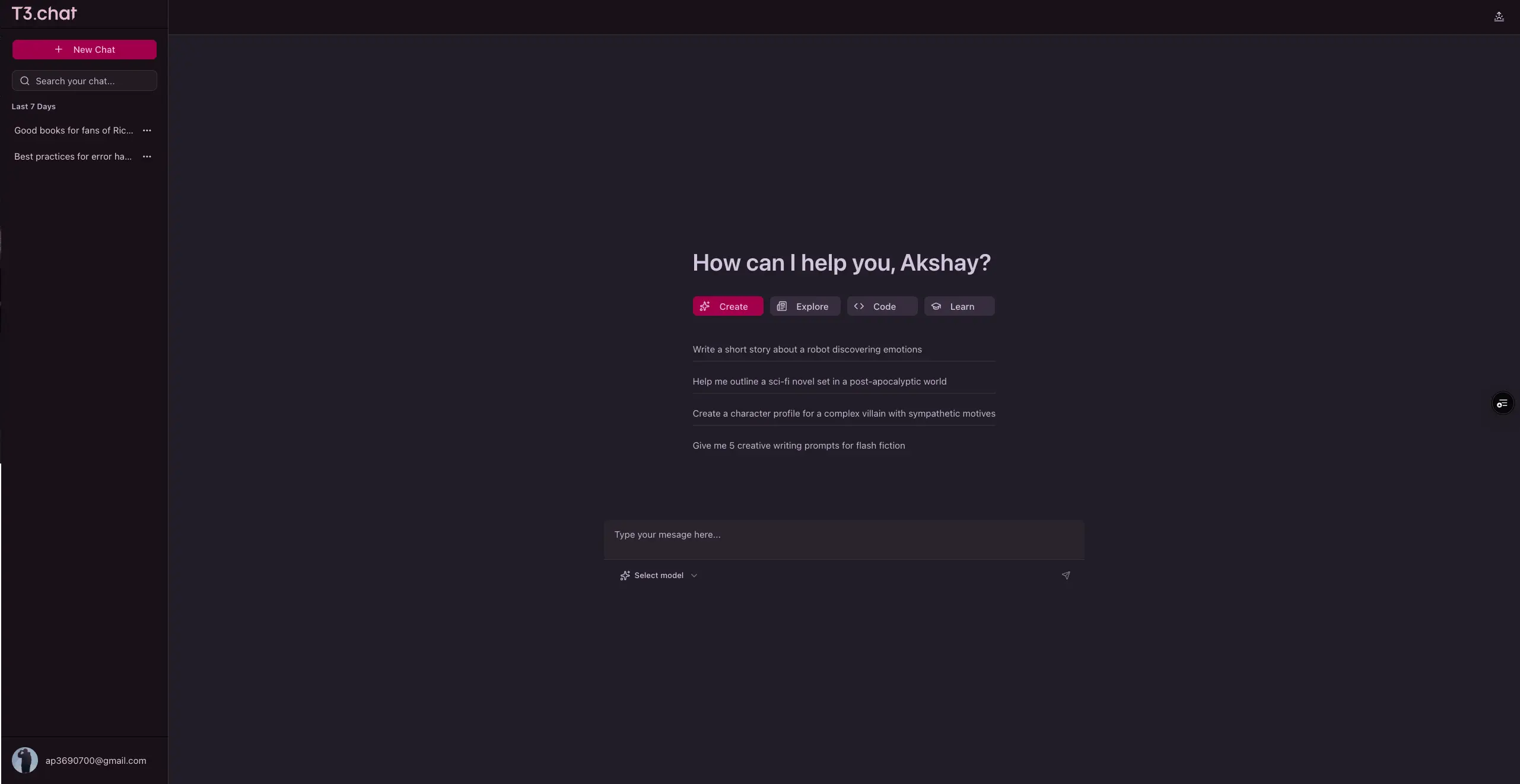 AI Chat Application